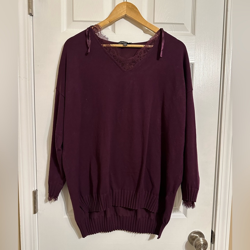 Long sleeve oversize sweater